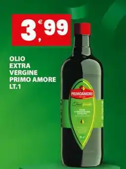 Eurospar OLIO EXTRA VERGINE PRIMO AMORE LT.1 offerta