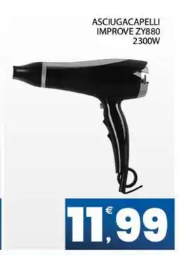 Eurospar ASCIUGACAPELLI IMPROVE ZY880 offerta