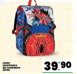 Eurospar ZAINO SDOPPIABILE BIG SPIDERMAN SEVEN offerta