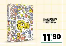 Eurospar DIARIO SPECIAL SCUOLA ZOO offerta