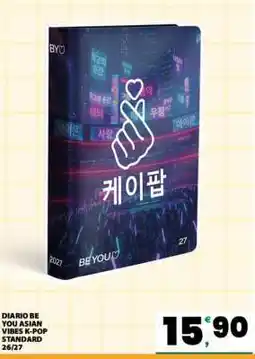 Eurospar DIARIO BE YOU ASIAN VIBES K-POP STANDARD 26/27 offerta