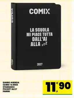 Eurospar DIARIO AGENDA COMIX 16 MESI offerta