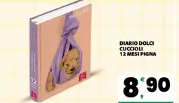 Eurospar DIARIO DOLCI CUCCIOLI offerta