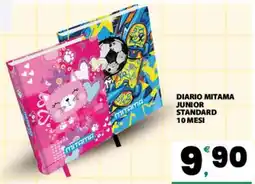 Eurospar DIARIO MITAMA JUNIOR STANDARD 10 MESI offerta