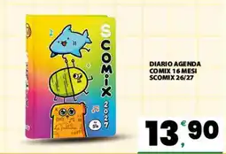 Eurospar DIARIO AGENDA COMIX 16 MESI SCOMIX 26/27 offerta