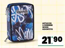 Eurospar ASTUCCIO 3 CERNIERE SEVEN ASSORTITO offerta