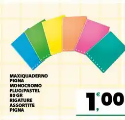 Eurospar MAXIQUADERNO PIGNA offerta