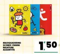 Eurospar MAXIQUADERNO SCOMIX PANINI offerta