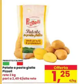 Eurospar Patate a Pasta Gialla offerta
