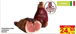 Eurospar Prosciutto crudo Umbriaco Renzini offerta