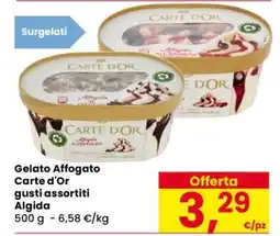 Eurospar Gelato Affogato Carte d'Or gusti assortiti Algida offerta