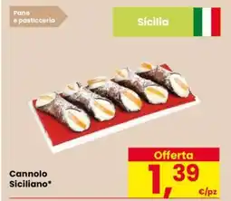 Eurospar Cannolo Siciliano offerta