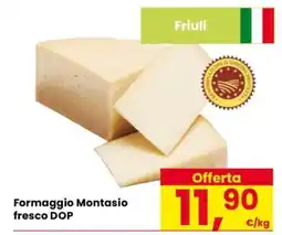 Eurospar Formaggio Montasio fresco DOP offerta
