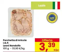 Eurospar PORCHETTA DI ARICCIA I.G.P offerta