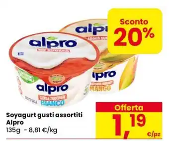 Soyagurt gusti assortiti