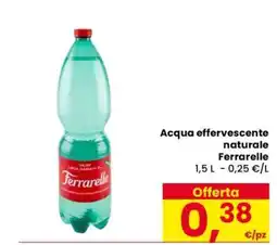 Eurospar Acqua Effervescente Naturale Ferrarelle offerta