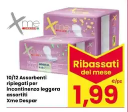 Eurospar XME DESPAR offerta