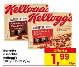 Eurospar Barrette assortite Kellogg's offerta