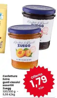 Eurospar Confettura Extra gusti classici assortiti offerta