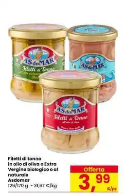 Eurospar FILETTI DI TONNO offerta
