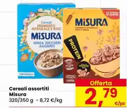 Eurospar Cereali assortiti Misura offerta