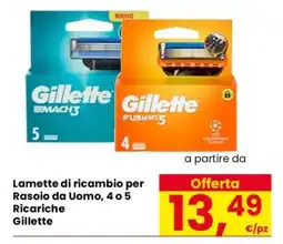 Eurospar GILLETTE offerta