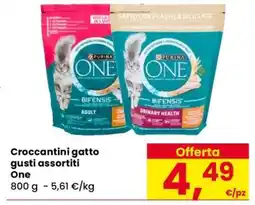 Eurospar Croccantini gatto gusti assortiti One offerta