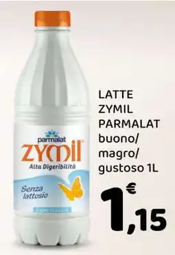 Conad Latte Zymil Parmalat offerta