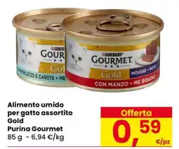 Eurospar Alimento umido per gatto assortito Gold offerta