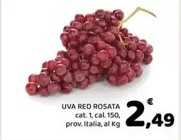 Conad UVA RED ROSATA offerta