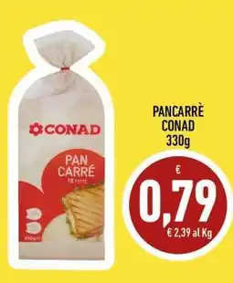 Conad PANCARRÈ CONAD offerta