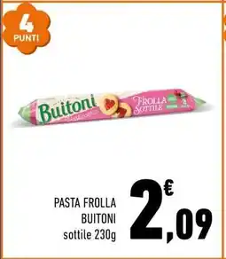 Conad PASTA FROLLA BUITONI offerta