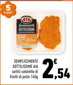Conad SEMPLICEMENTE SOTTILISSIME AIA offerta