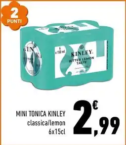Conad MINI TONICA KINLEY offerta