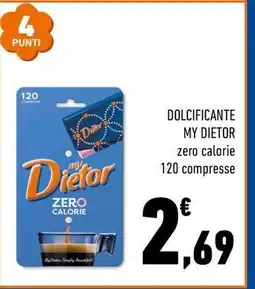 Conad DOLCIFICANTE MY DIETOR offerta