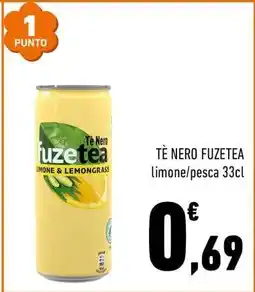 Conad TÈ NERO FUZETEA offerta