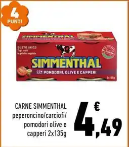 Conad CARNE SIMMENTHAL offerta