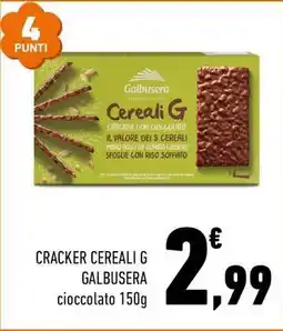 Conad CRACKER CEREALI G GALBUSERA offerta