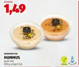 ALDI WONNEMEYER HUMMUS offerta