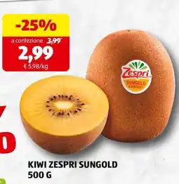 ALDI Kiwi Zespri Sungold offerta