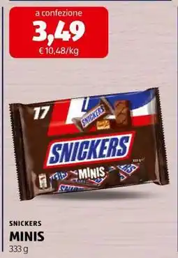 ALDI SNICKERS offerta