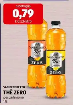 ALDI SAN BENEDETTO Thè zero offerta