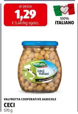 ALDI VALFRUTTA COOPERATIVE AGRICOLE CECI offerta
