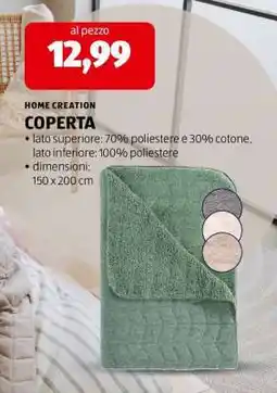 ALDI Coperta offerta