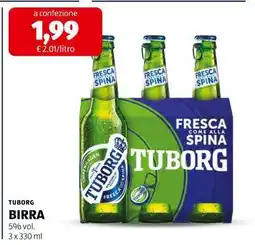ALDI TUBORG Birra offerta