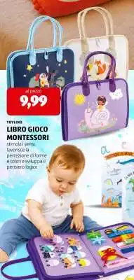 ALDI LIBRO GIOCO MONTESSORI offerta