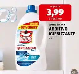 ALDI OMINO BIANCO ADDITIVO IGIENIZZANTE offerta