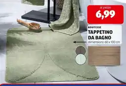 ALDI NOVITESSE TAPPETINO DA BAGNO offerta
