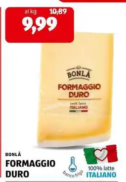 ALDI BONLÀ FORMAGGIO DURO offerta