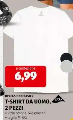 ALDI T-shirt da uomo, 2 pezzi offerta